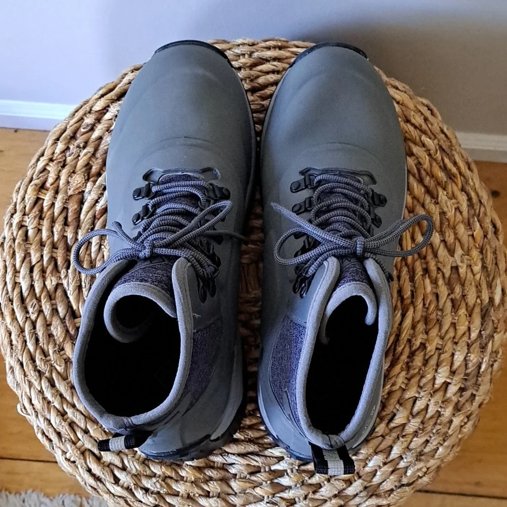 The‎ Buck Boot Company Mens Apex Lace-Up Hiking/Outdoor Waterproof Grey Boots 10